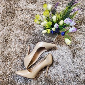 Patent Leather Stiletto Heel Pumps shoes